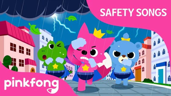 Natural Disaster Safety Song Pinkfong Safety Rangers Pinkfong Songs for Children